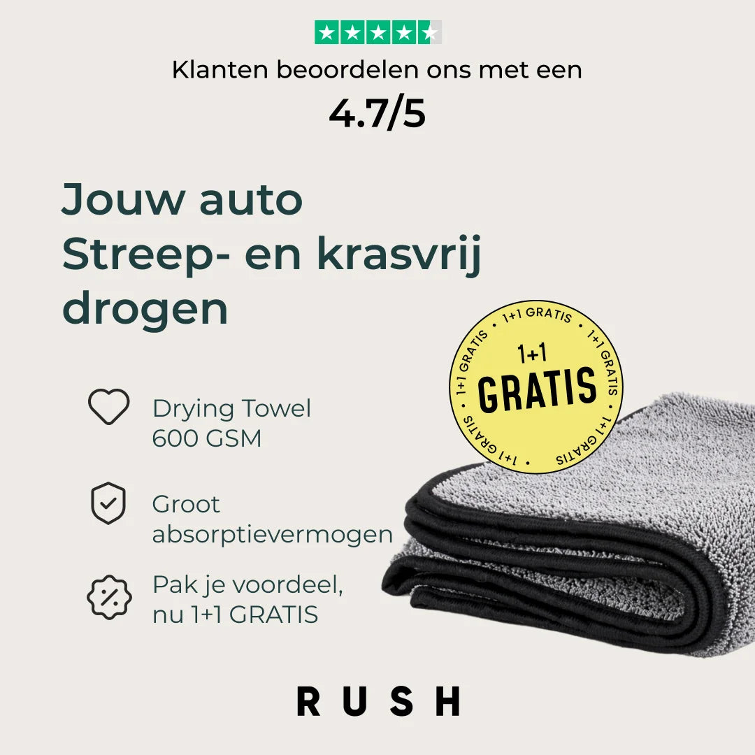 RUSH Drying Towel 1+1 Gratis