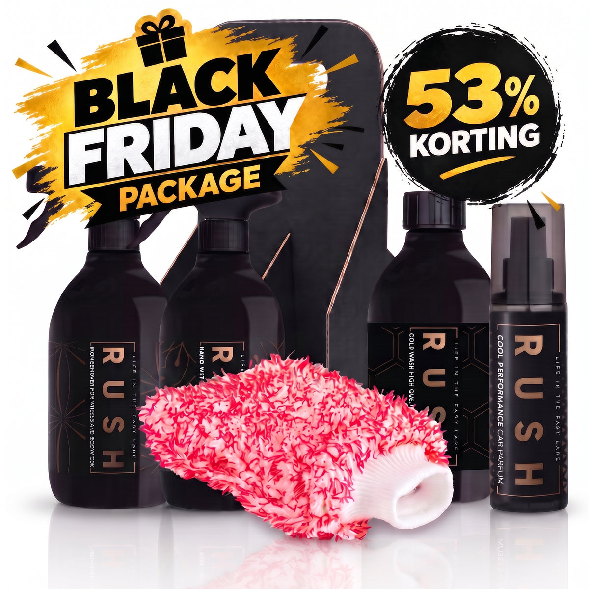 Black Friday Package + GRATIS Droogdoek