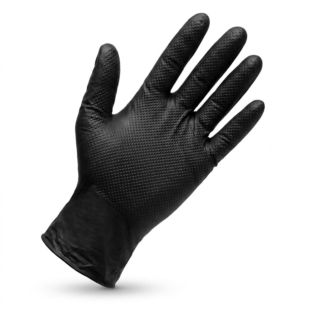RUSH Diamond Grip Nitril Gloves