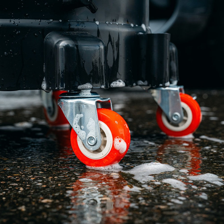 Wielen set voor de was applicatie emmer - Beton Aparte Wielen set voor de was applicatie emmer - Beton Aparte