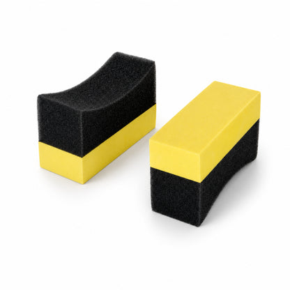 Curved Rubber Care Applicator - 2-pack
