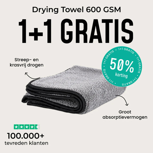 1+1 GRATIS Drying Towel 600 GSM
